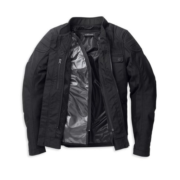 NWT Harley-Davidson Womens Zephyr Mesh Riding Jacket Black LARGE - Picture 3 of 15